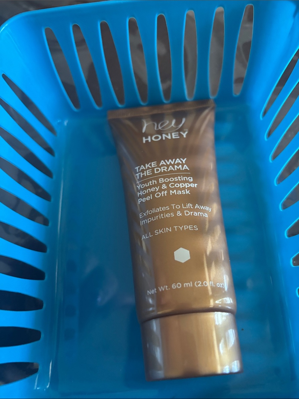 Hey Honey Take Away The Drama Youth Boosting Peel Off Mask - Copper